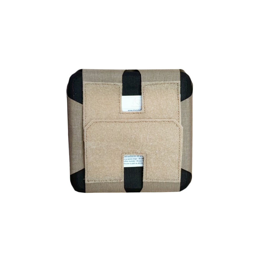 Poches plaques latérales 15x15 cm / 15x20 cm