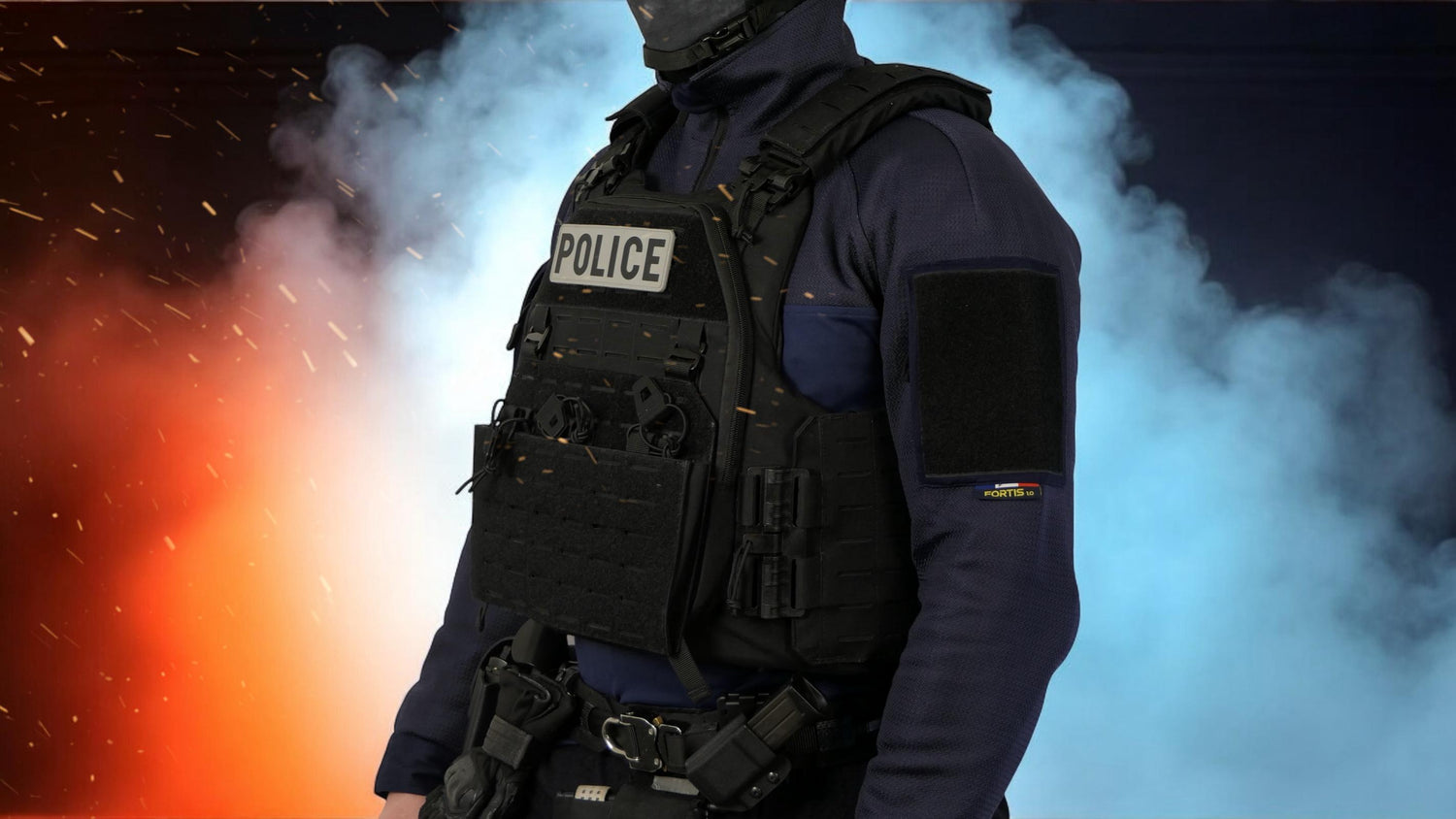 Gilet porte-plaques 3 en 1 LORECA®